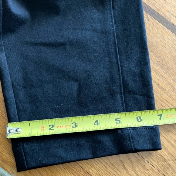 New! Lafayette 148 Black Cortland Pants size XL - Picture 7 of 8